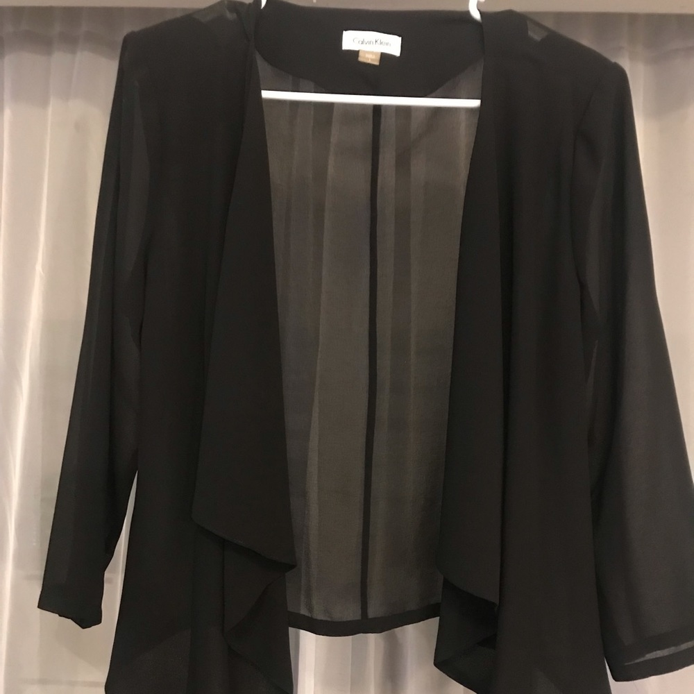 Calvin Klein see through Cardigan